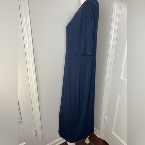 UNIVERSAL STANDARD NWOT Nordstrom Elegant Navy Dress - Picture 6 of 11